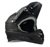 Casco Bmx Full Face GW Wasp Adulto Negro/Gris Mate